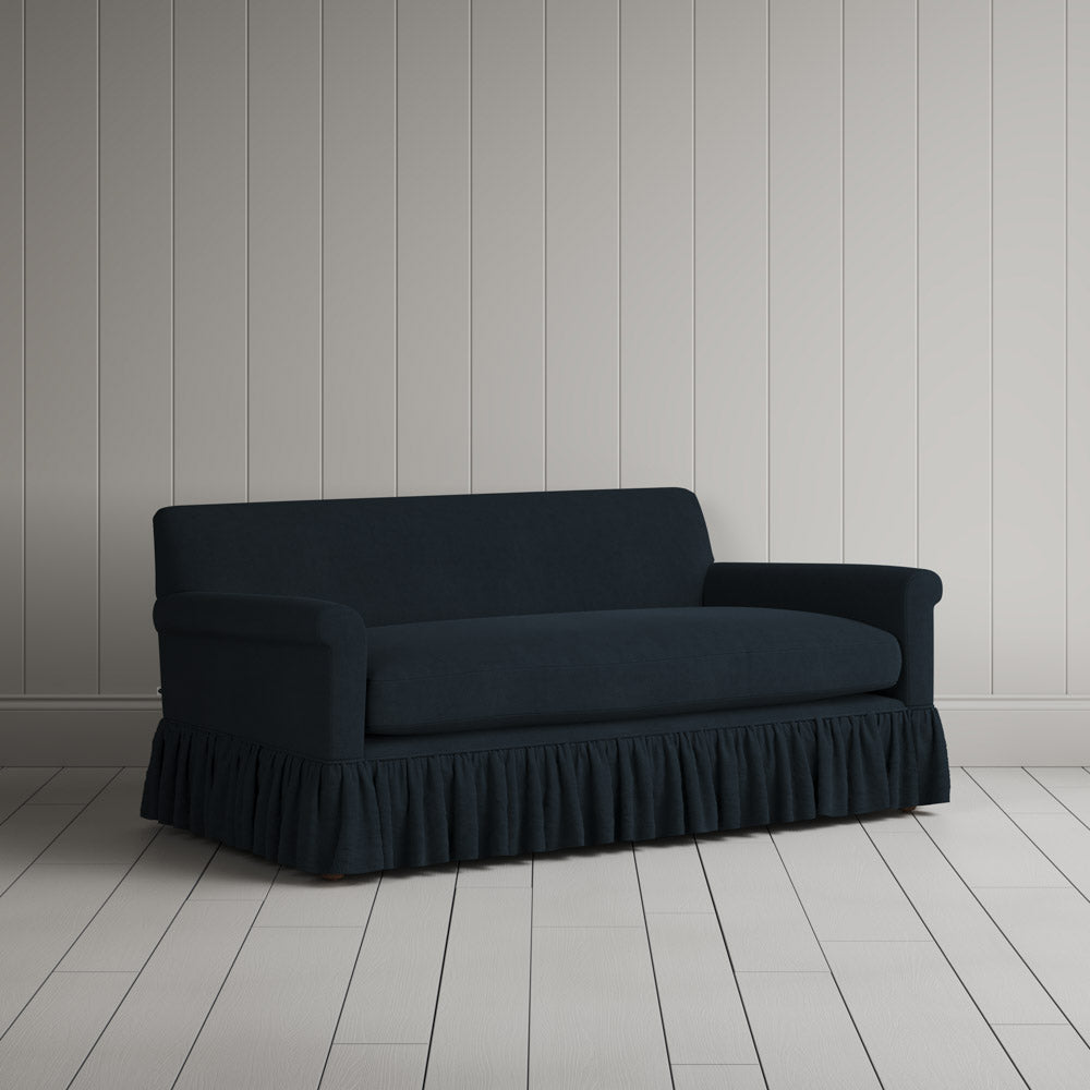 Curtain Call 2 Seater Sofa in Laidback Linen Black