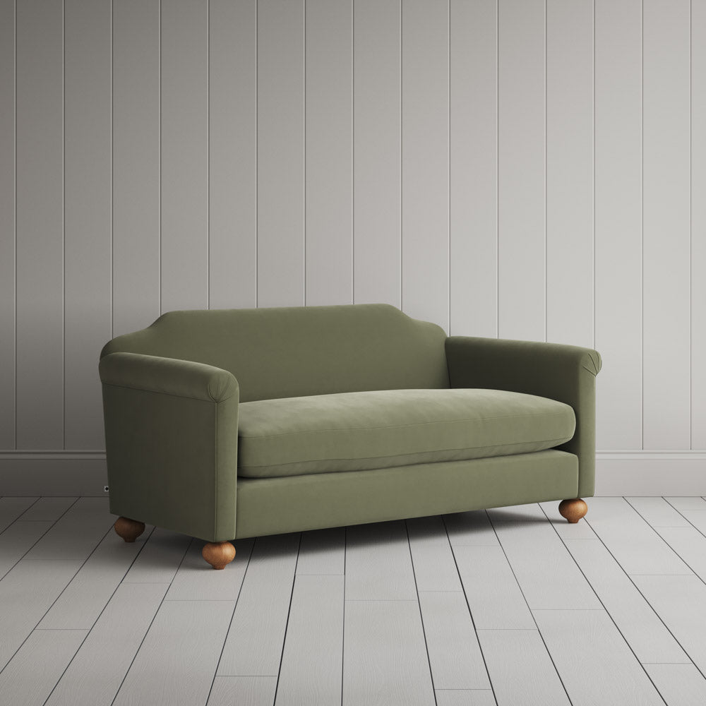 Dolittle 2 Seater Sofa in Intelligent Velvet Green Tea