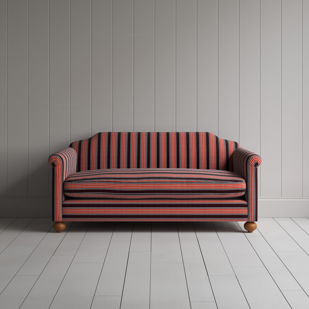Front view of Dolittle 2 Seater Sofa in Regatta Cotton, Flame