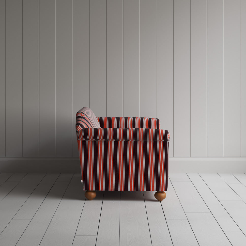 Side profile of Dolittle 2 Seater Sofa in Regatta Cotton, Flame