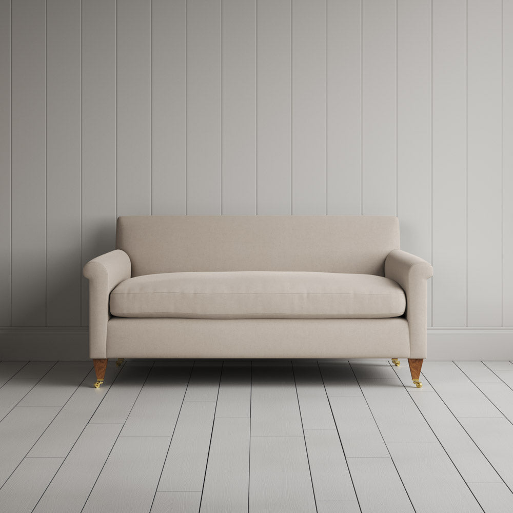 Front View of Idler 2 Seater Sofa in Laidback Linen Dove