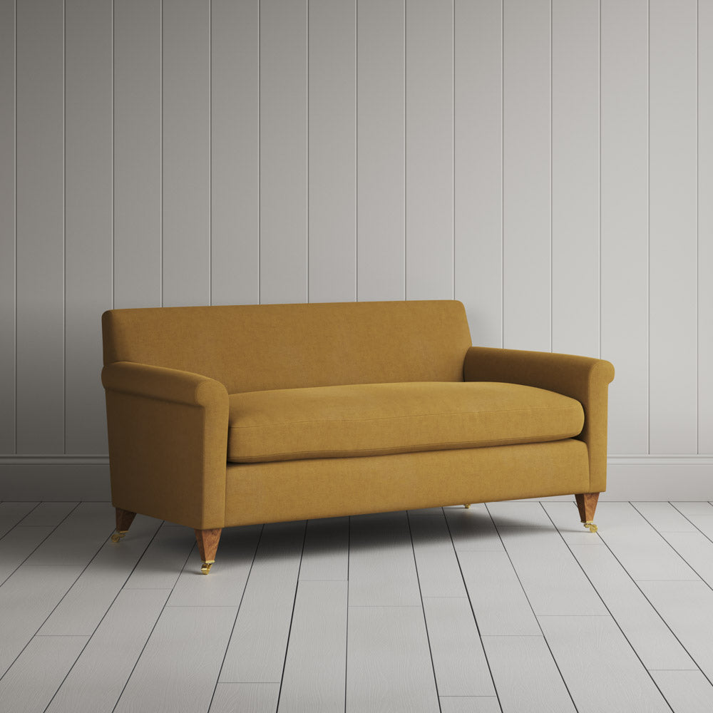 Idler 2 Seater Sofa in Laidback Linen Ochre