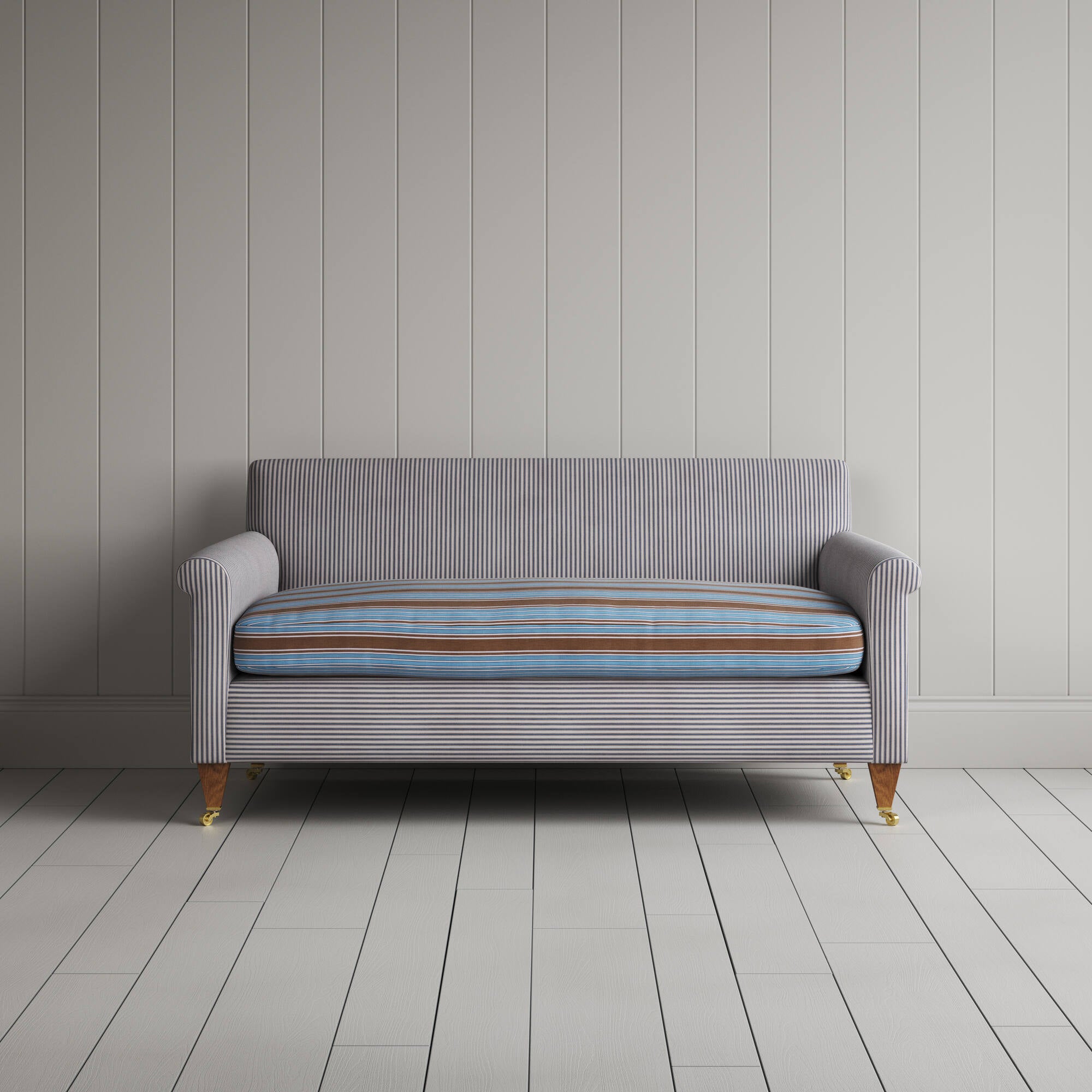 Front view of the Idler 2 seater sofa by NiX