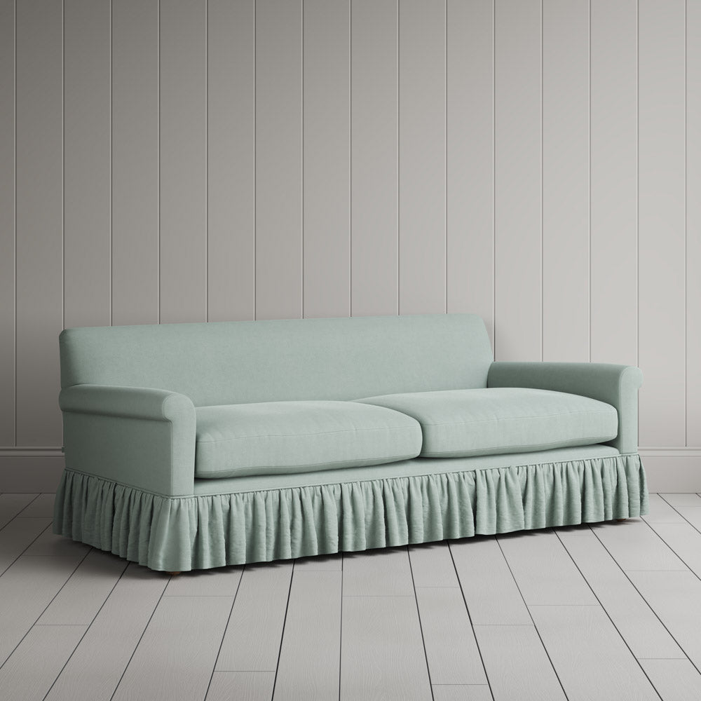 Curtain Call 3 Seater Sofa in Laidback Linen Sky