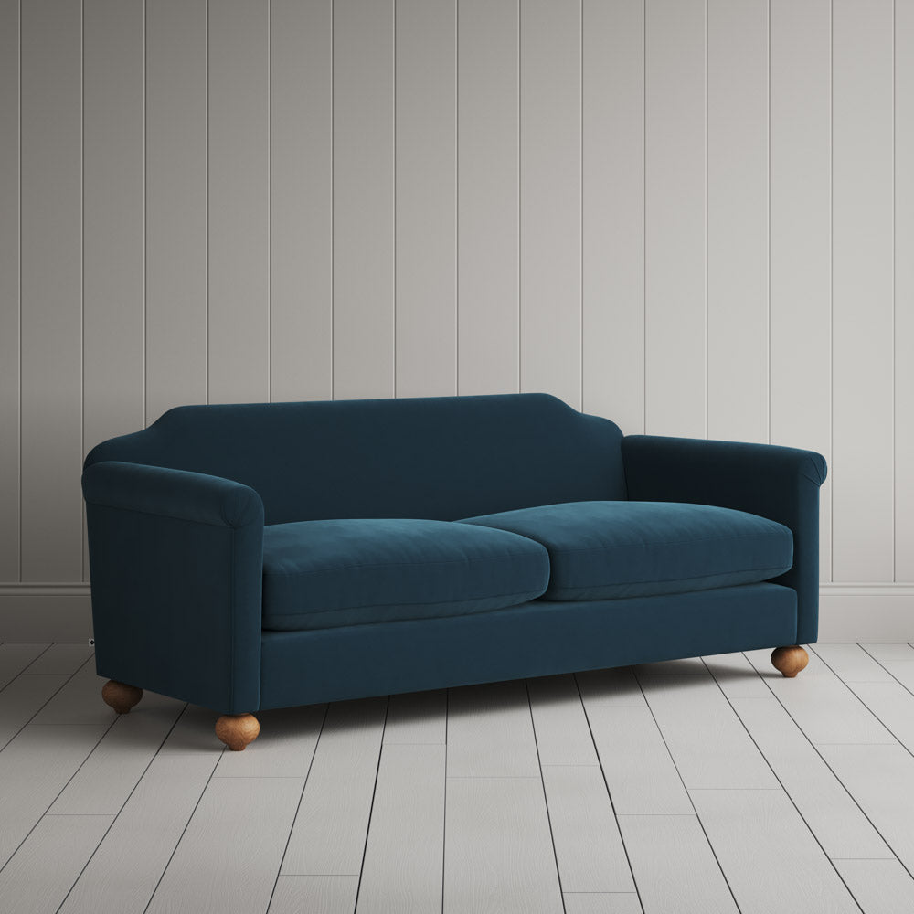 Dolittle 3 Seater Sofa in Intelligent Velvet Aegean