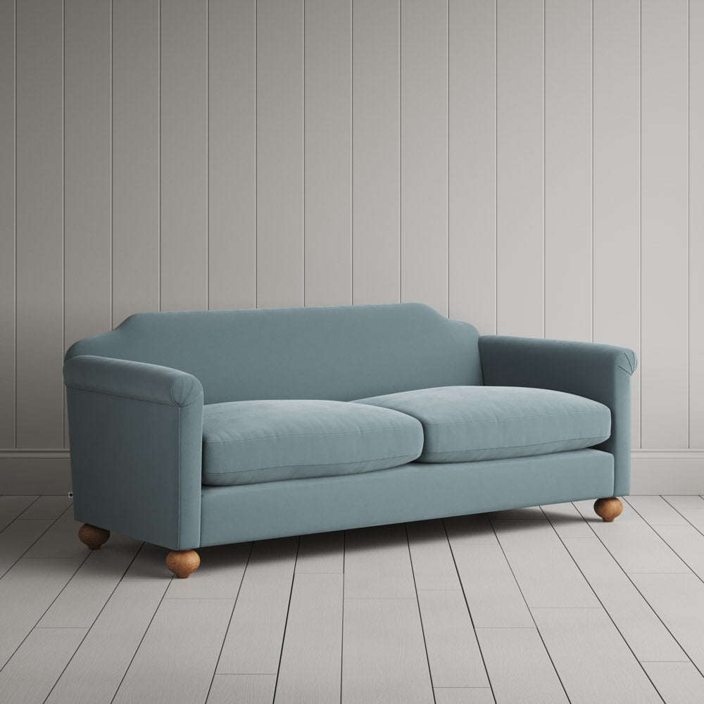 Dolittle 3 Seater Sofa in Intelligent Velvet Mineral - By NiX