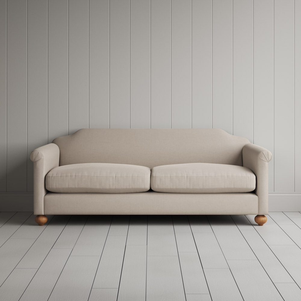 Front View of Dolittle 3 Seater Sofa in Laidback Linen Dove