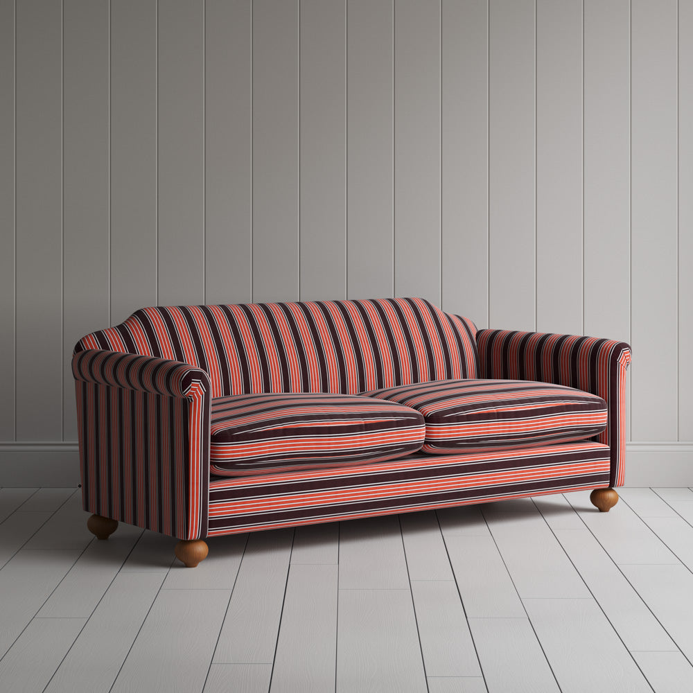 Dolittle 3 Seater Sofa in Regatta Cotton, Flame