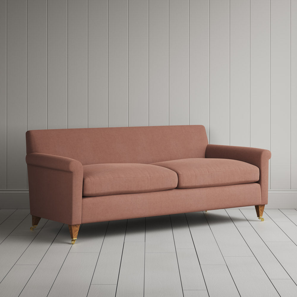 Idler 3 Seater Sofa in Laidback Linen Roseberry