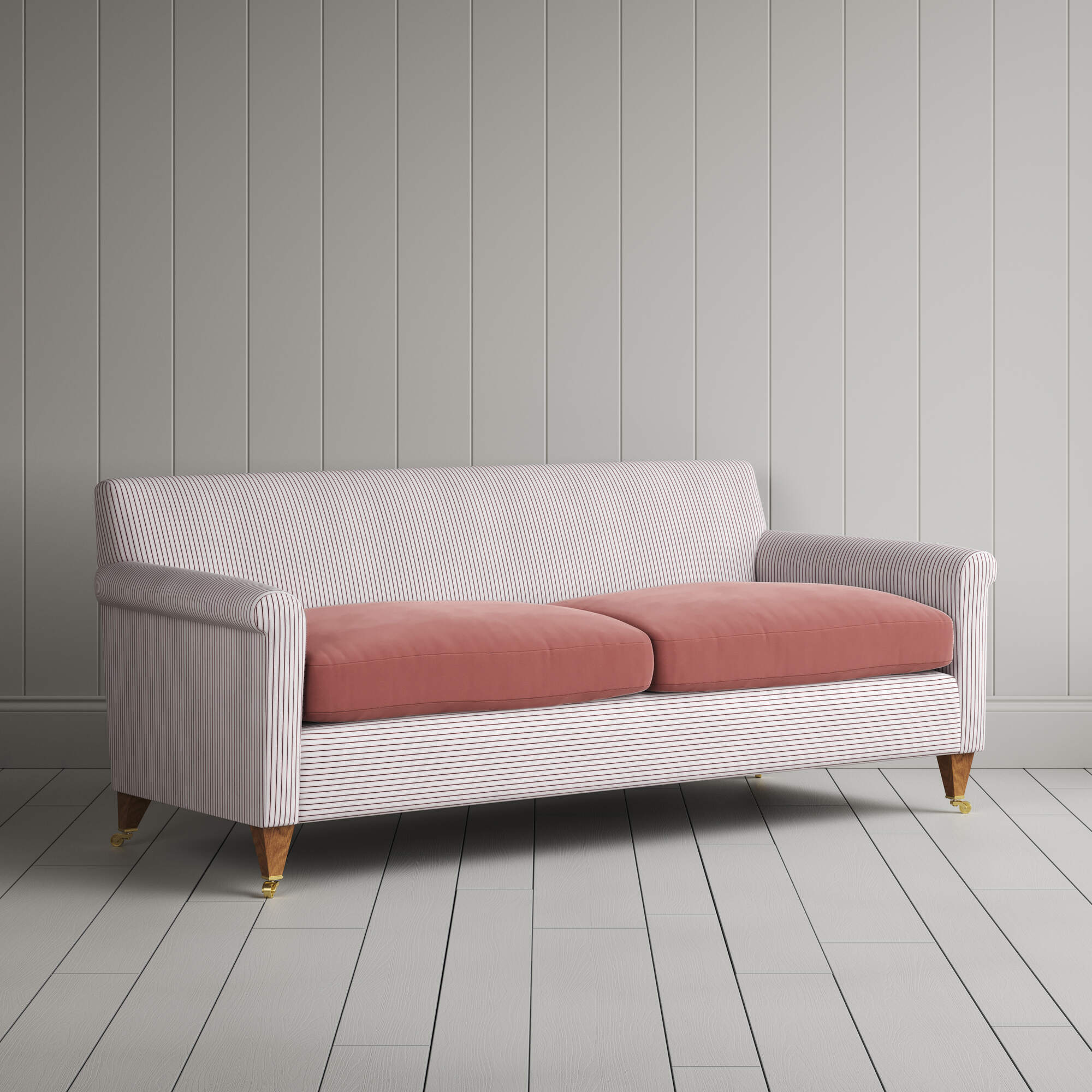Angled view of the Idler 3 seater sofa by NiX