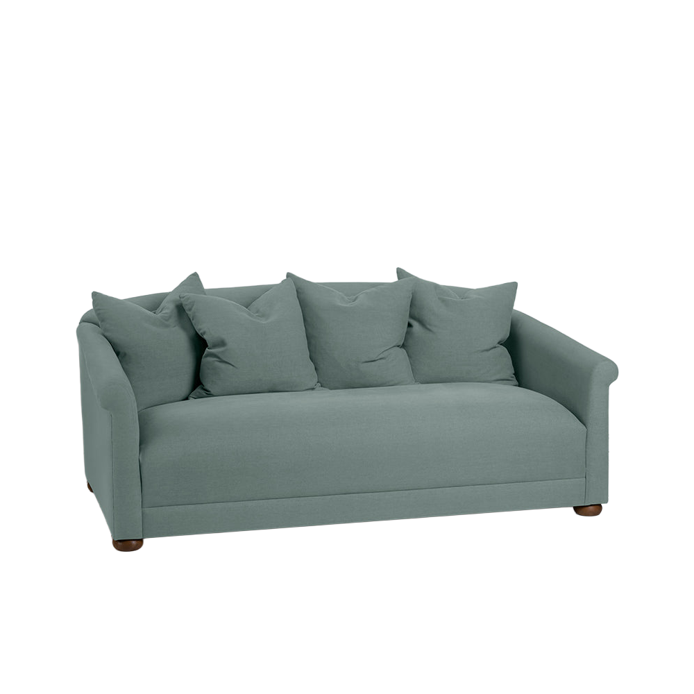 More the Merrier 3 Seater Sofa in Laidback Linen Mineral by NiX
