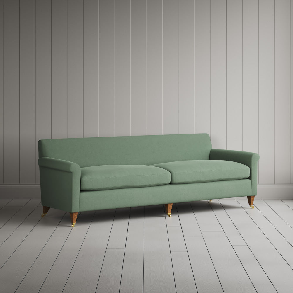 Idler 4 seater sofa in Laidback Linen Moss