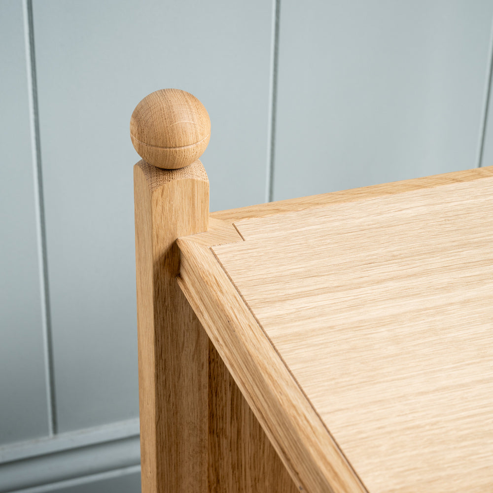 Bedside Table, Oiled Oak