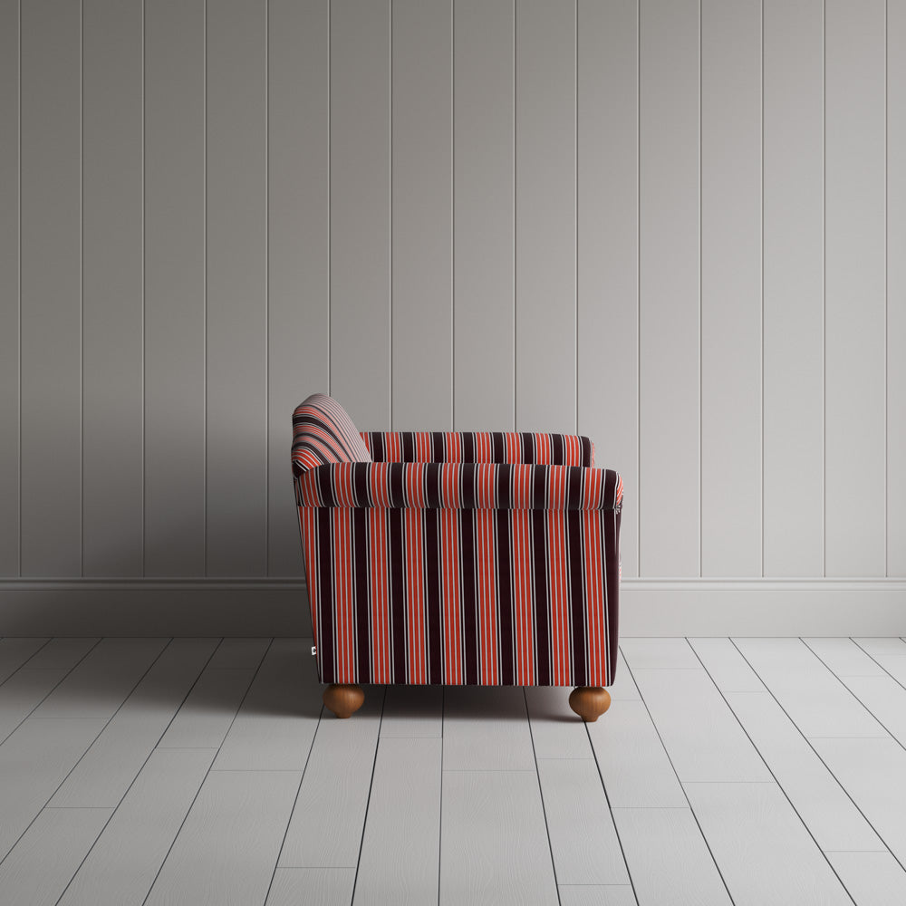 Dolittle Big Love Seat flame regatta cotton, side view by NiX.