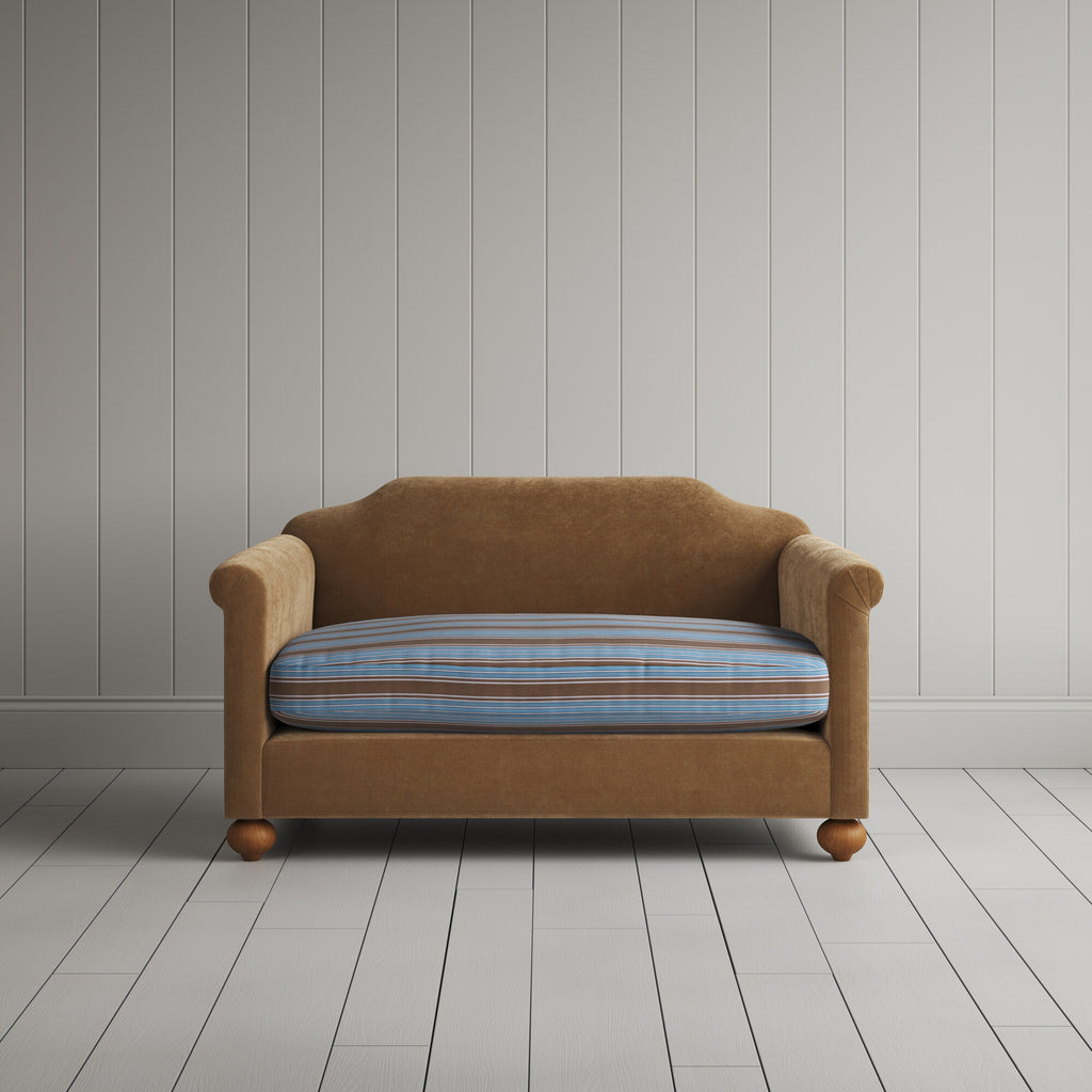 Dolittle BIG LOVE Seat in Classic Corduroy Stone Beige Frame and Regatta Blue Seat
