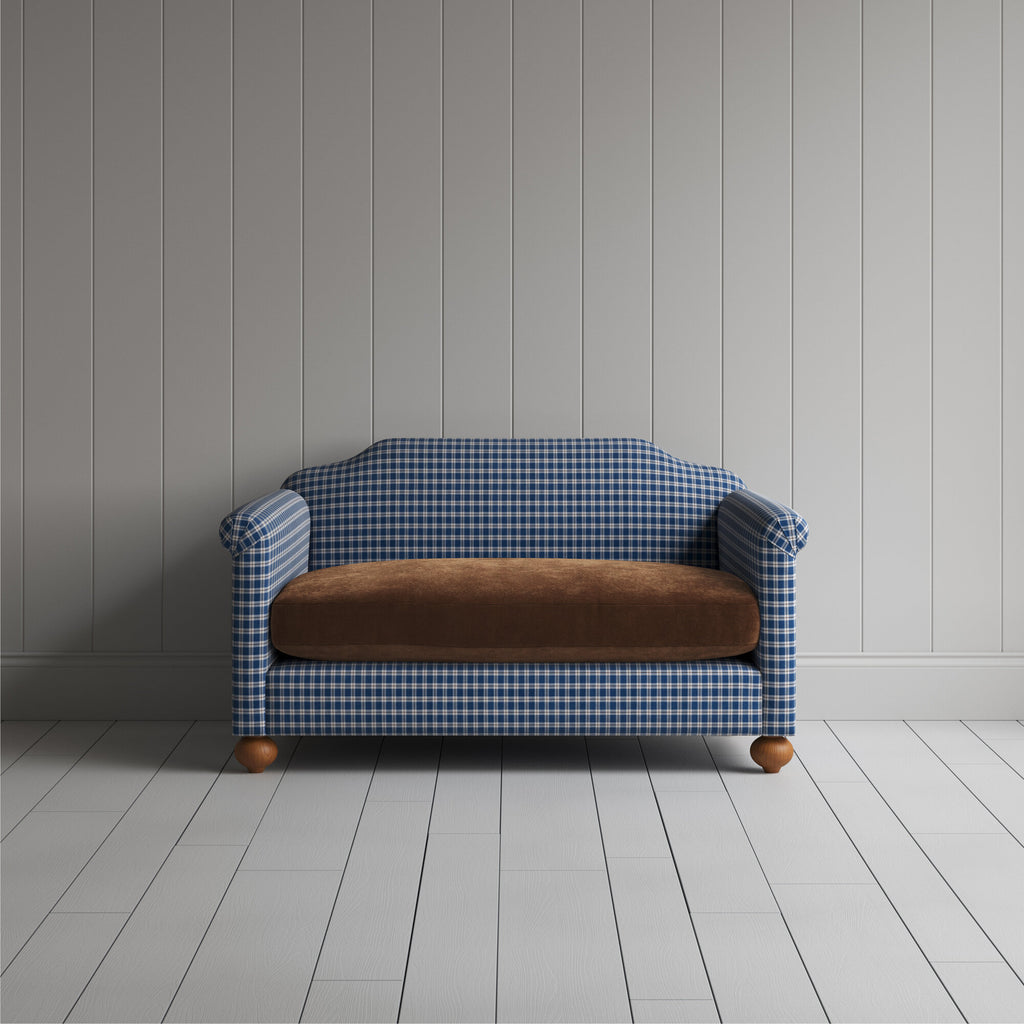 Dolittle BIG LOVE Seat in Well Plaid Frame and Classic Corduroy Tobacco Seat