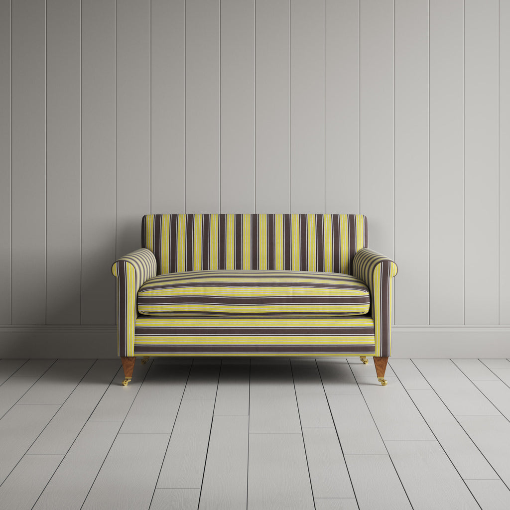 Front View of Idler BIG LOVE Seat in Regatta Cotton, Custard