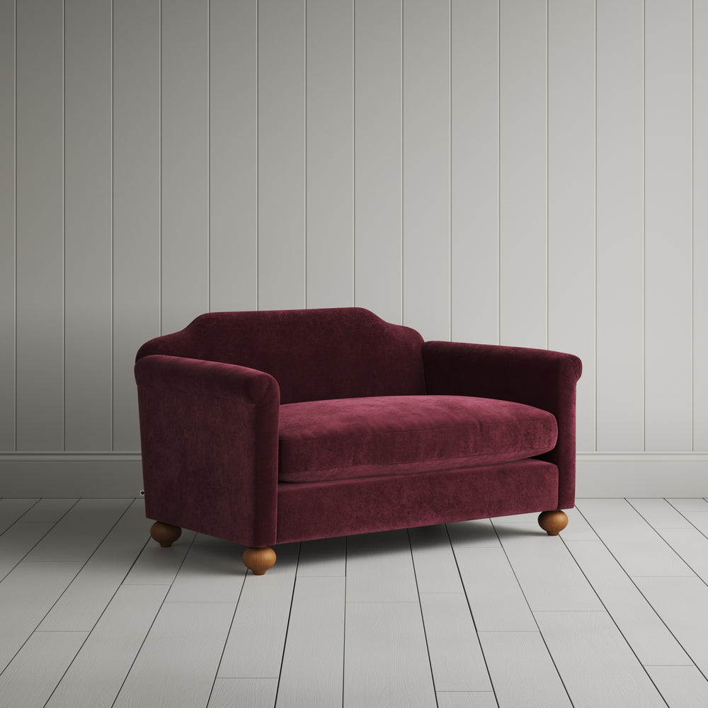Dolittle Big Love Seat in Classic Corduroy Cherry