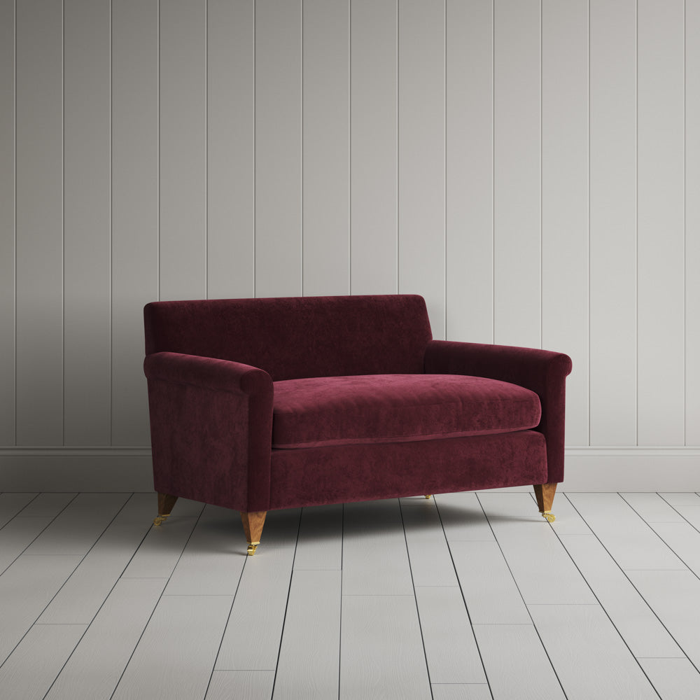 Idler Big Love Seat in Classic Corduroy Cherry - NiX By Nicola Harding & Co.
