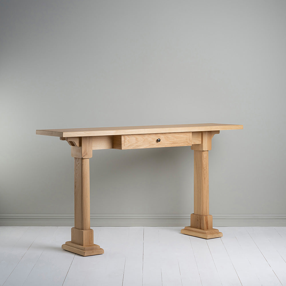 Keepsake Console Table, Oiled Oak - Nicola Harding