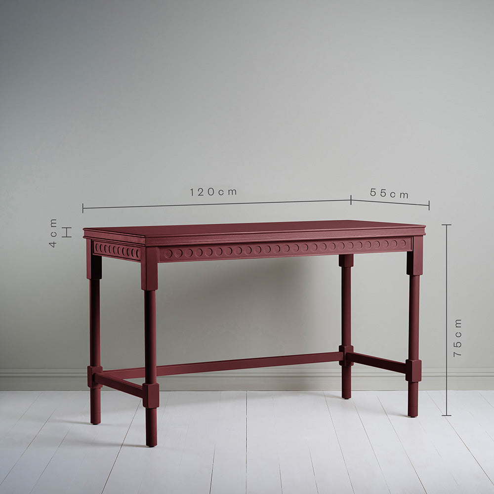 Scribble Desk, Berry Red