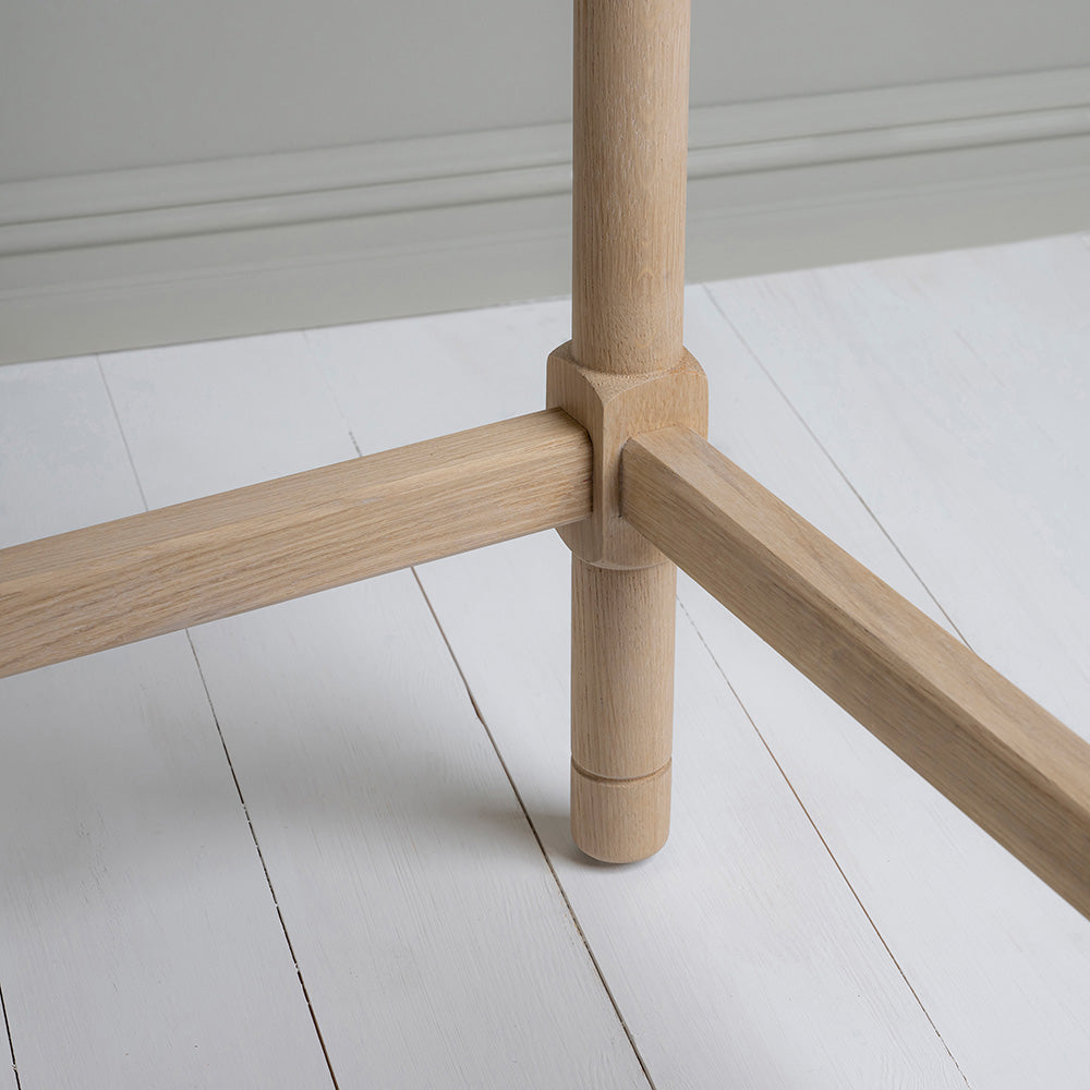 Strong Base of Scribble Desk, Oiled Oak