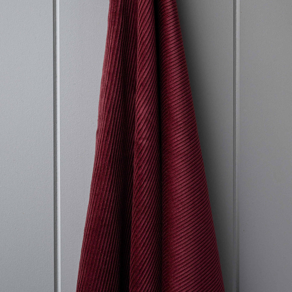 Heavy-weight Organic Cotton, Classic Corduroy Cherry Hanging
