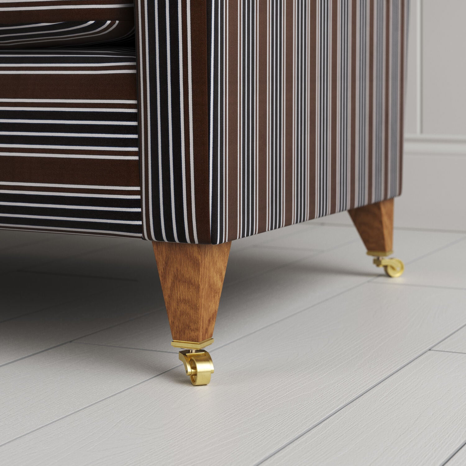 Round Wooden Foot Closeup - Nicola Harding & Co.