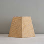 Townhouse Hexagonal Lamp Shade Tan - Nicola Harding
