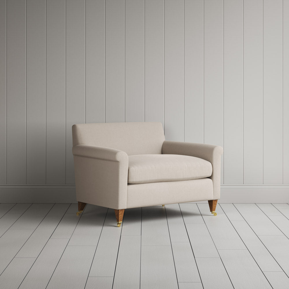 Idler Love Seat in Laidback Linen Dove