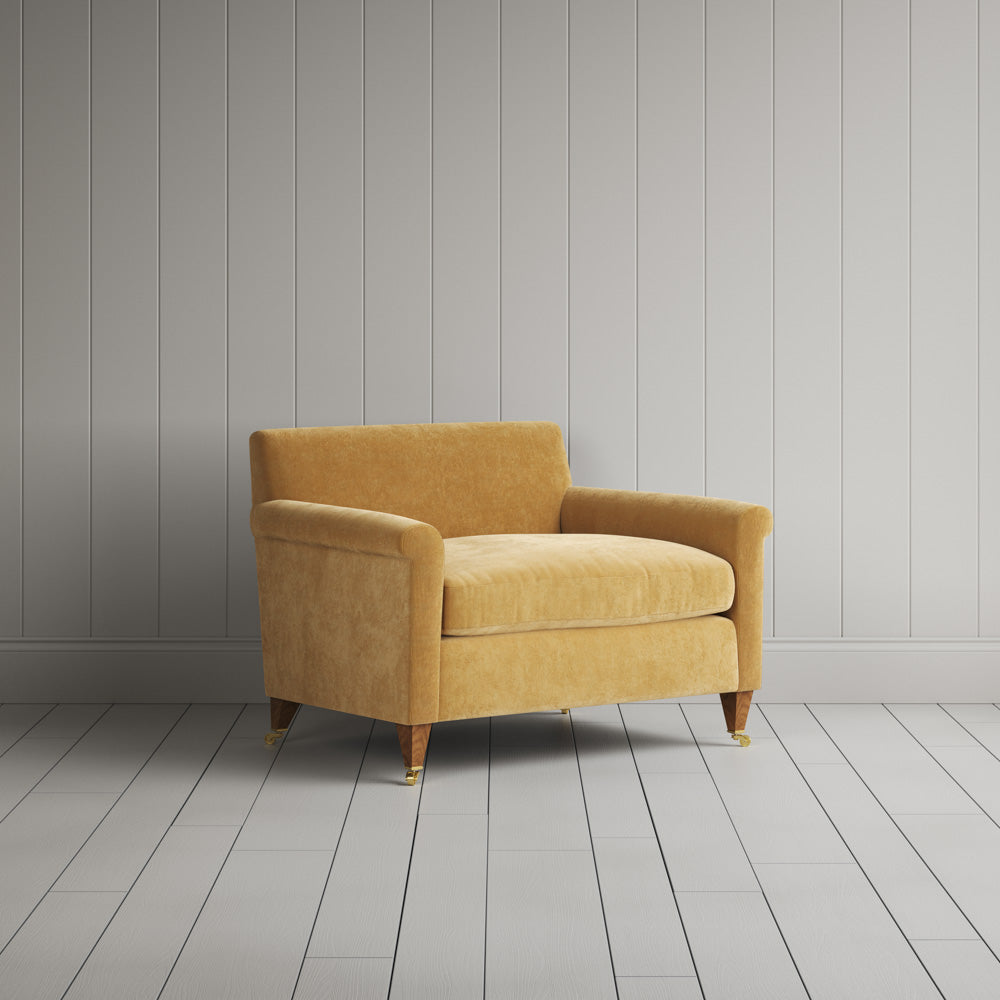 Idler Love Seat in Classic Corduroy Wheat - By NiX