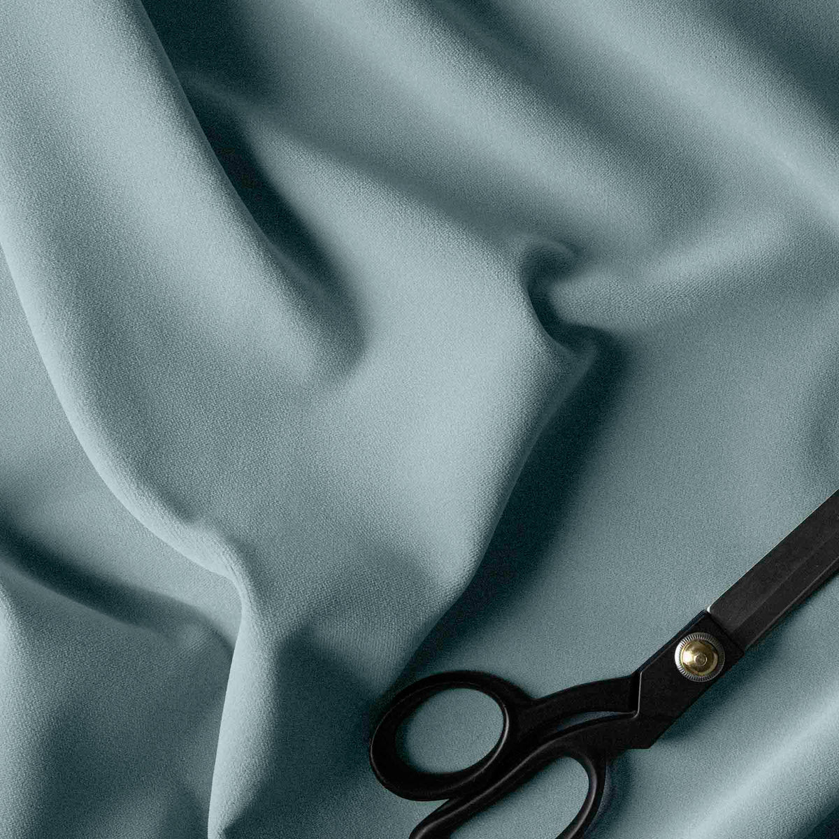 Hither Hexagonal Ottoman in Intelligent Velvet Mineral - Nicola Harding