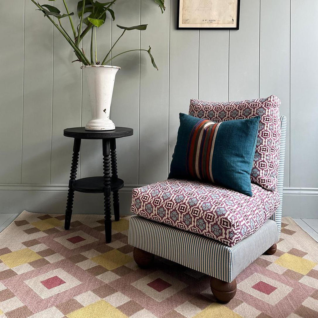 Perch Slipper Armchair in Limited Edition Fabric - NH & Co.