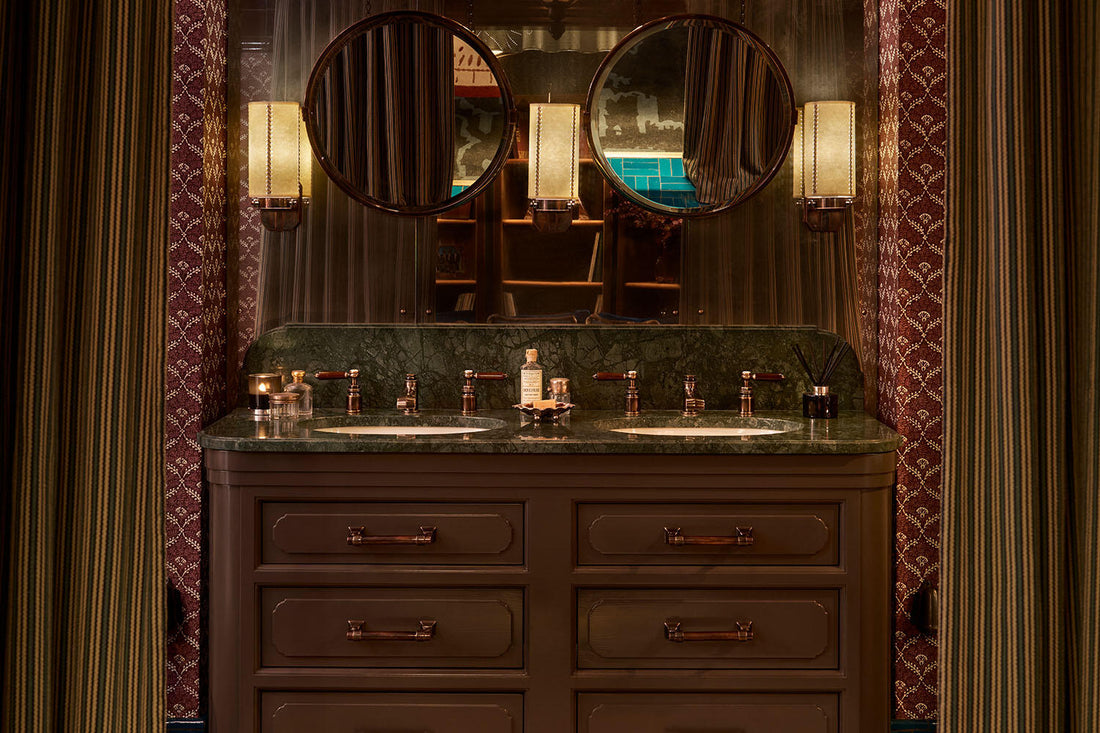 The Drummonds x Nicola Harding Grand Union Double Vanity Unit