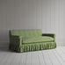 image of Curtain Call 2 Seater Sofa in Colonnade Cotton, Green and Wine