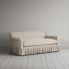 Curtain Call 2 Seater Sofa in Laidback Linen Dove angled view