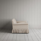 Curtain Call 2 Seater Sofa in Laidback Linen Dove side profile view
