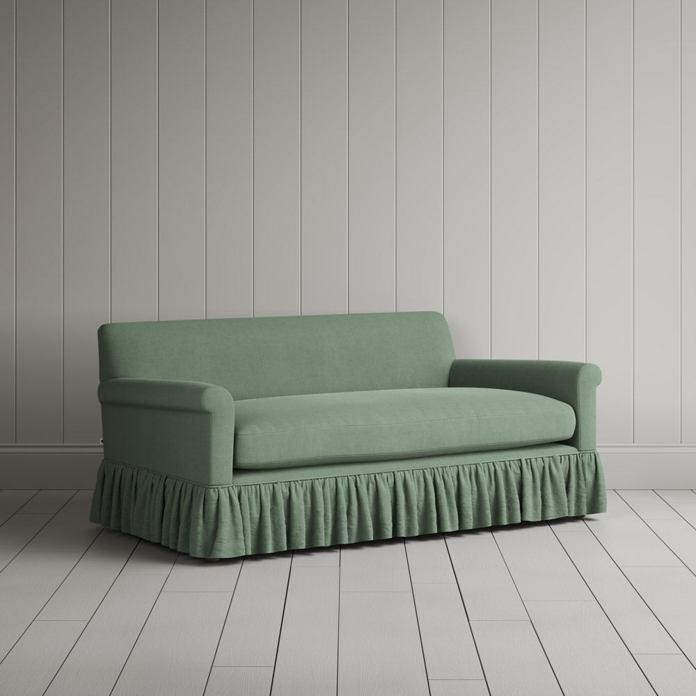  Curtain Call 2 Seater Sofa in Laidback Linen Moss 