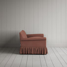 Side Profile of Curtain Call 2 Seater Sofa in Laidback Linen Sweet Briar