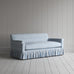 image of Curtain Call 2 Seater Sofa in Square Deal Cotton, Blue Brown