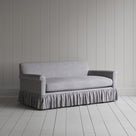 Curtain Call 2 Seater Sofa in Ticking Cotton, Blue Brown