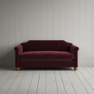 Front View of 2 seater sofa in Classic Corduroy Cherry