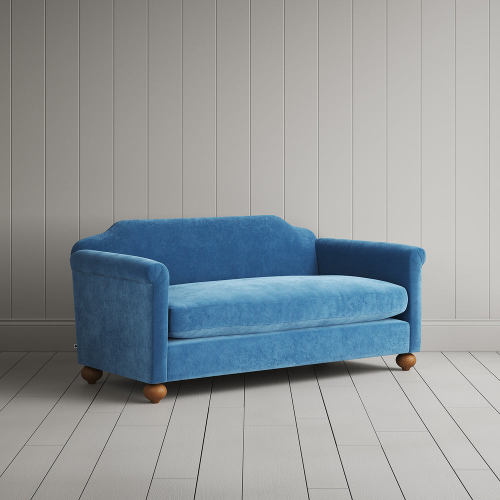  2 seater sofa in Classic Corduroy Harbour Blue 