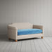 image of Dolittle 2 seater sofa in Laidback Linen Dove Frame and Classic Corduroy Harbour Blue Seat