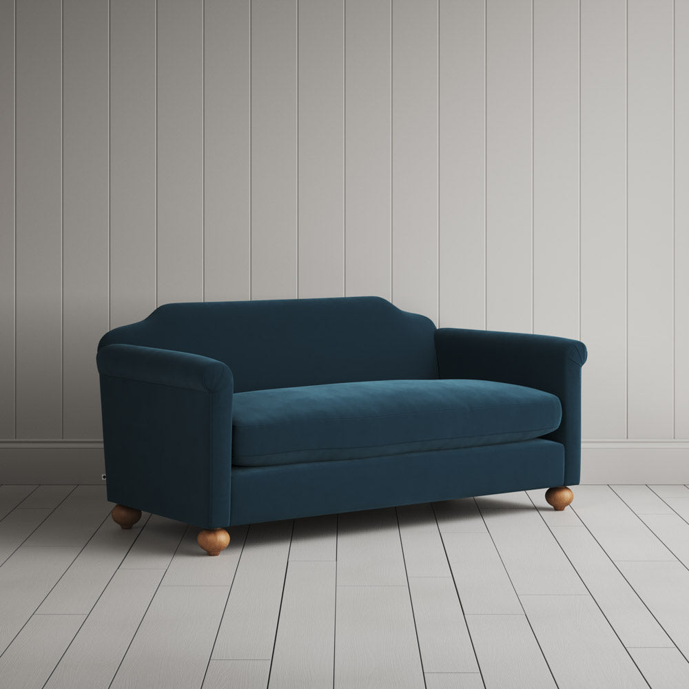 Dolittle 2 Seater Sofa in Intelligent Velvet Aegean