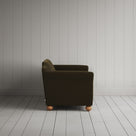 Dolittle 2 Seater Sofa in Intelligent Velvet Seaweed side profile 