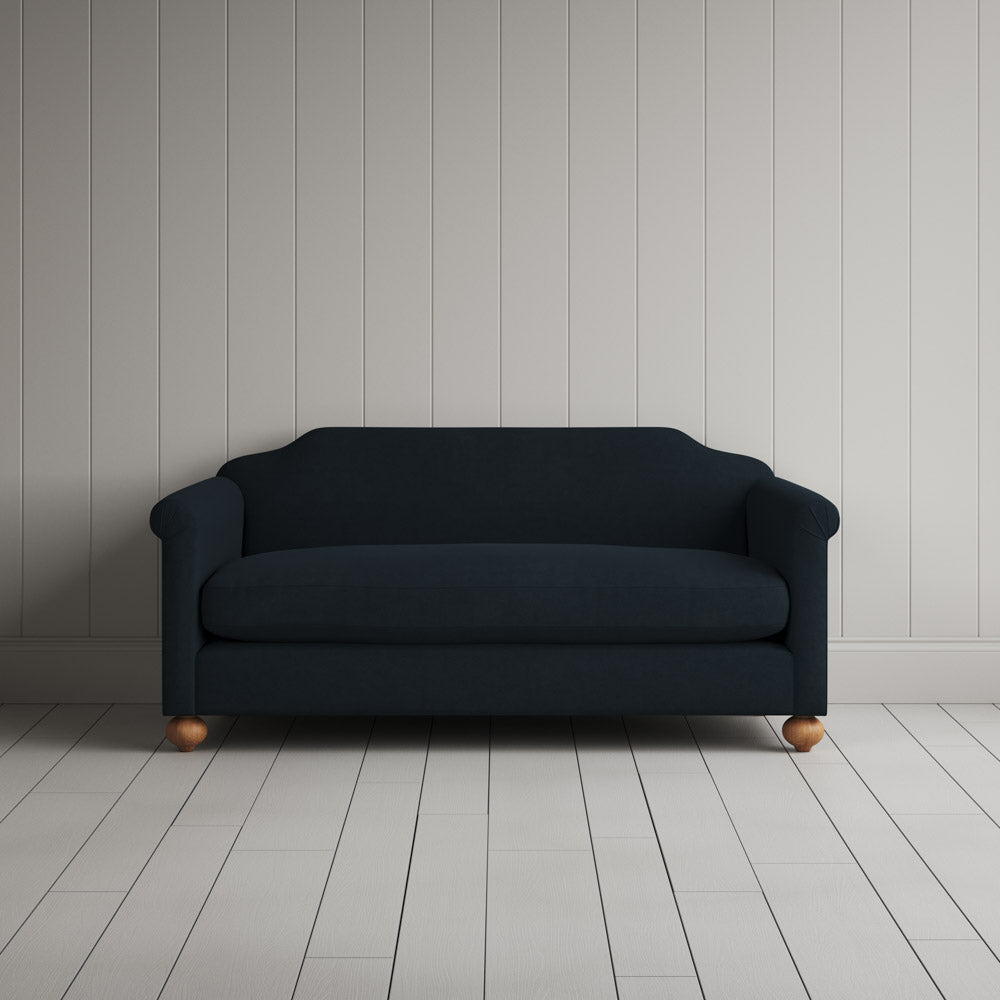 Front view of Dolittle 2 Seater Sofa in Laidback Linen Midnight