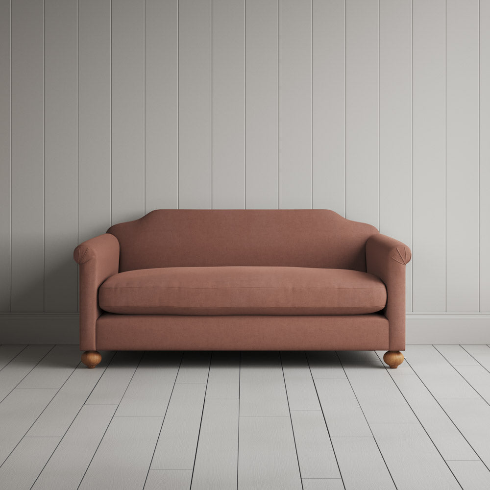  Front view of Dolittle 2 Seater Sofa in Laidback Linen Roseberry 
