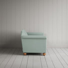 Side profile of Dolittle 2 Seater Sofa in Laidback Linen Sky