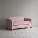 Dolittle 2 Seater Sofa in Slow Lane Cotton Linen, Berry
